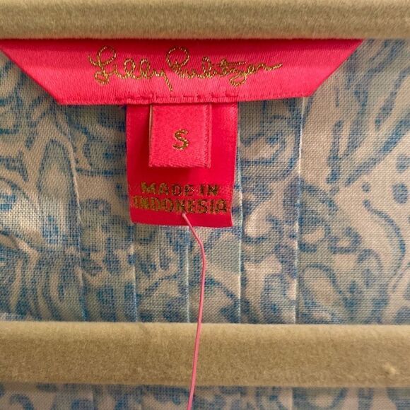 NWT Lilly Pulitzer Hollie Tunic Dress - Resort White Took Me By Sunrise size sma - Picture 3 of 7